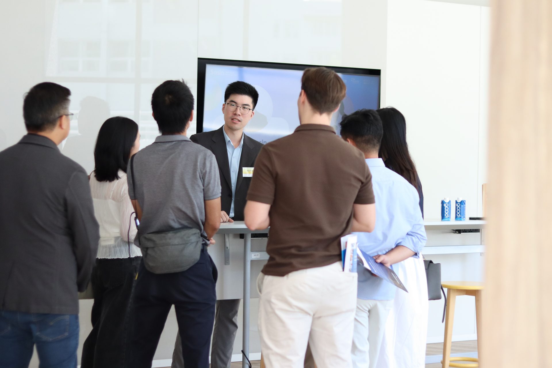 Michael Ananpasin in a small-group executive advisory session